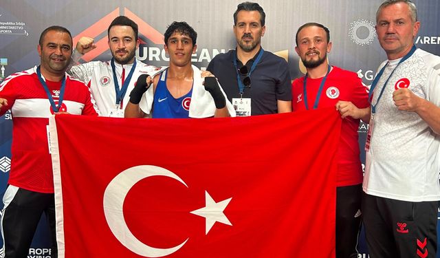 Furkan Avar Avrupa’da Madalyayı Garantiledi