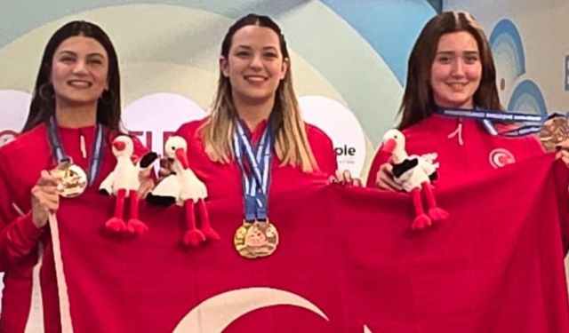 U23 Kadın Havalı Tabanca Takımı Avrupa Üçüncüsü Oldu