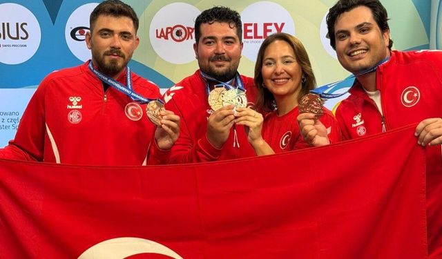 Skeet Erkek Milli Takımı U23 Avrupa Üçüncüsü Oldu