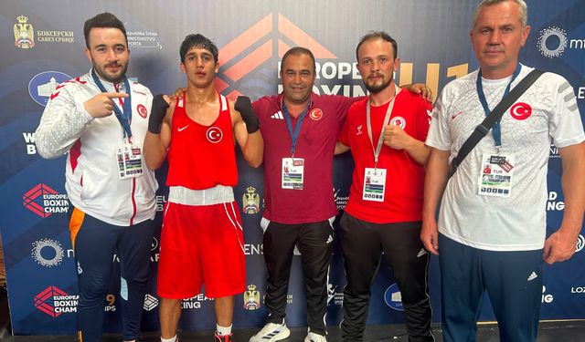 Furkan Avar Avrupa Boks Şampiyonası’nda Çeyrek Finalde