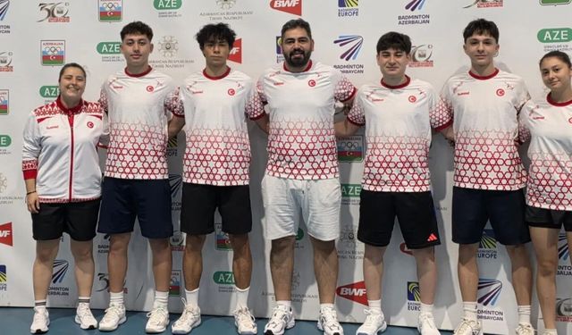 Badminton Millileri Bakü’de Madalya Peşinde