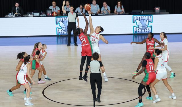 A Kadın Milli Takımı Portekiz’i 56-44 Mağlup Etti