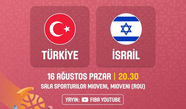 U16 Kız Milli Takımı İsrail Karşısında Sahaya Çıkıyor