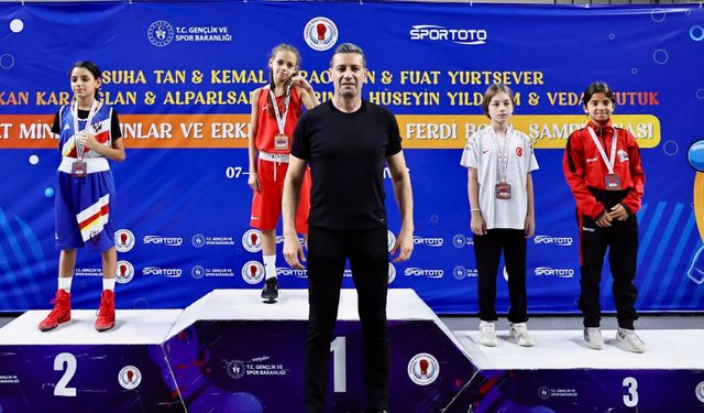 U13 Türkiye Boks Şampiyonası’nda Madalyalar Sahibini Buldu