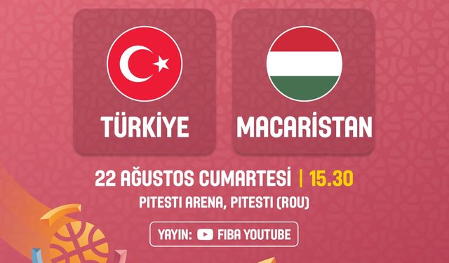 U16 Kız Milli Takımı Beşincilik İçin Parkede