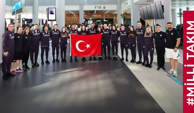 Artistik Cimnastik Milli Takımı Taranto’ya Gitti