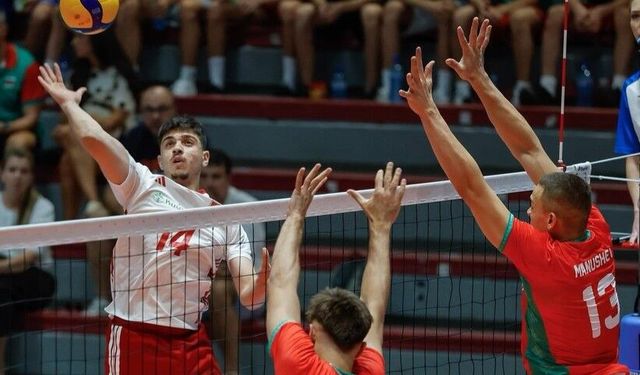 U20 Erkek Milliler Bulgaristan Karşısında Set Alamadı