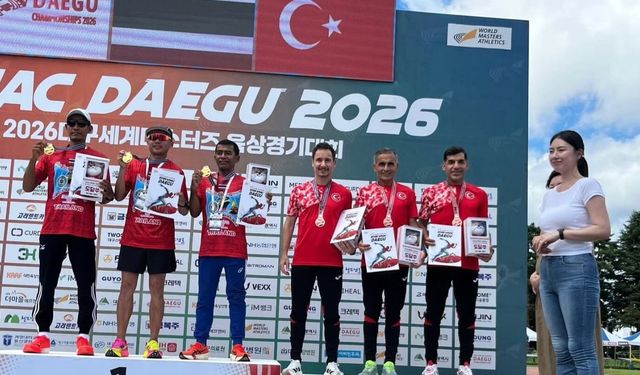 Türkiye Yarı Maraton Takımı Daegu’da Dünya Üçüncüsü Oldu