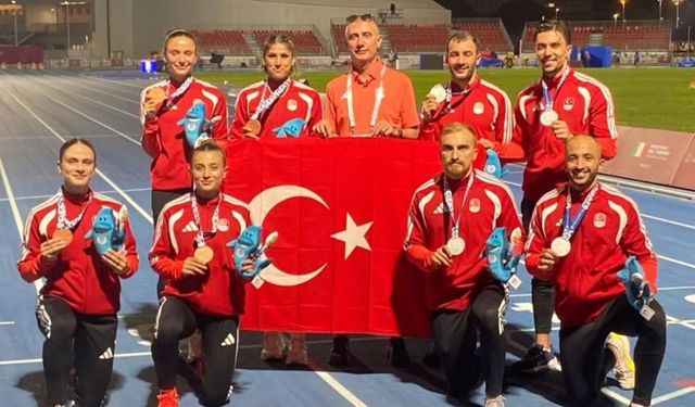 Türk Bayrak Takımları Taranto’da Madalyalarını Aldı