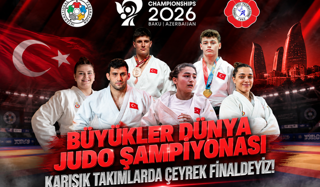 Judo Milli Takımı Dünya Şampiyonası'nda Çeyrek Finalde