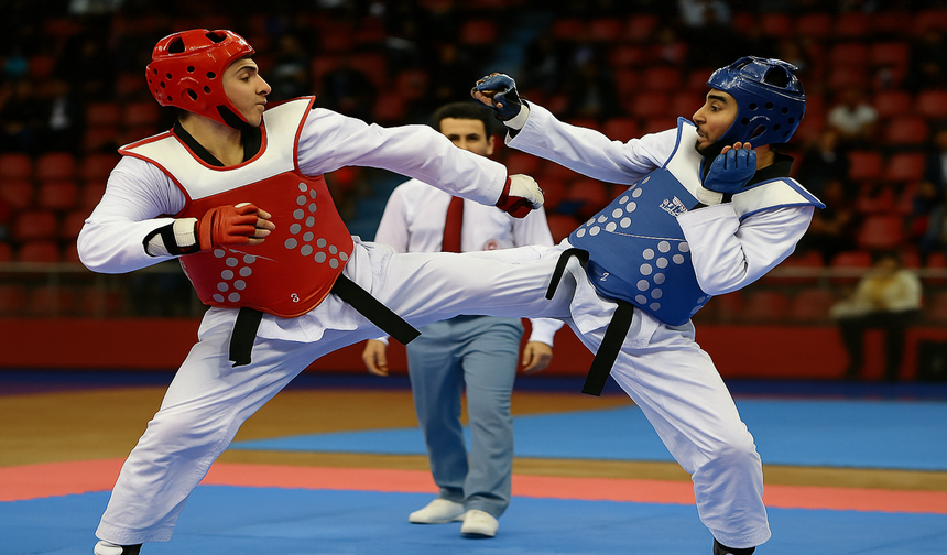 Türkiye Ümitler Taekwondo Şampiyonası'nda İlk Gün Tamamlandı