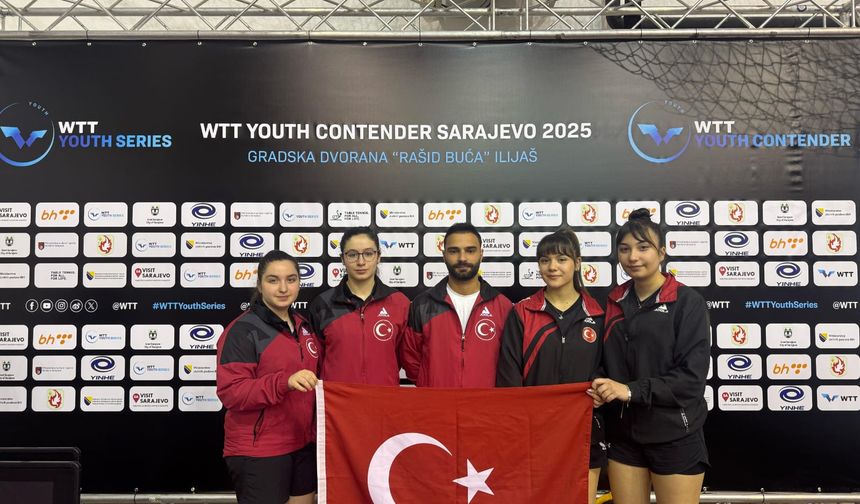 Nil Başaran ve Ela Su Yönter'den Sarajevo’da Üçüncülük Başarısı