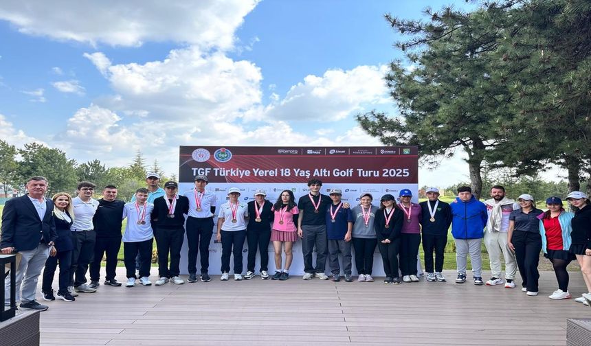 18 Yaş Altı Golf Turu'nda Ankara Golf Kulübü fırtınası
