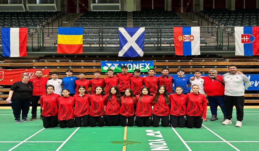 U17 Badminton Millilerimiz İtalya’dan 4 Bronzla Döndü