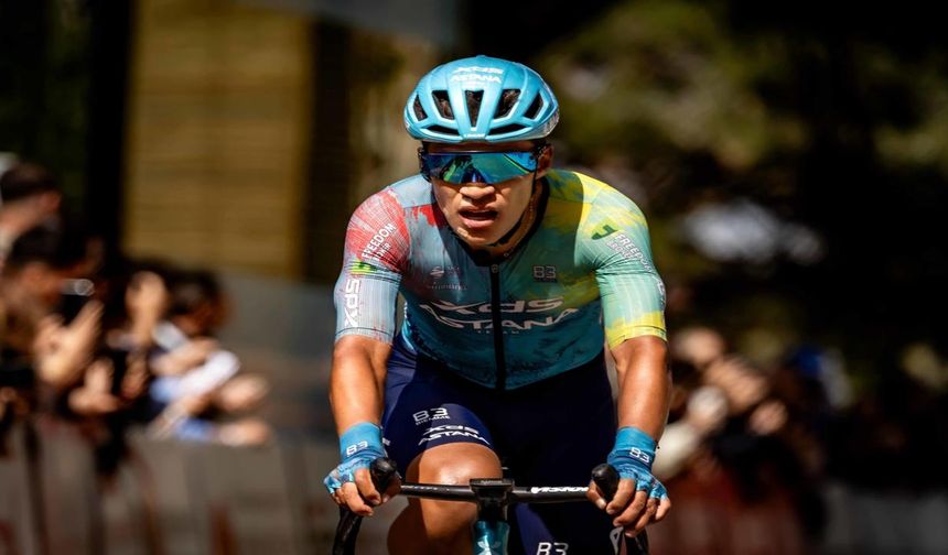 Harold Lopez, Selçuk etabını kazanarak Astana’ya zafer getirdi 60. Cumhurbaşkanlığı Türkiye Bisiklet Turu’nun 156 km’lik