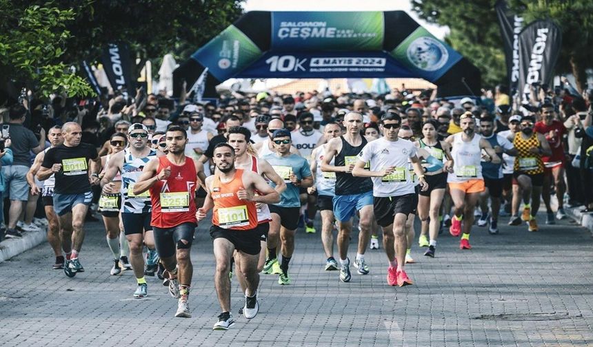 Salomon Çeşme Maratonu'na 29 Ülkeden Büyük Katılım