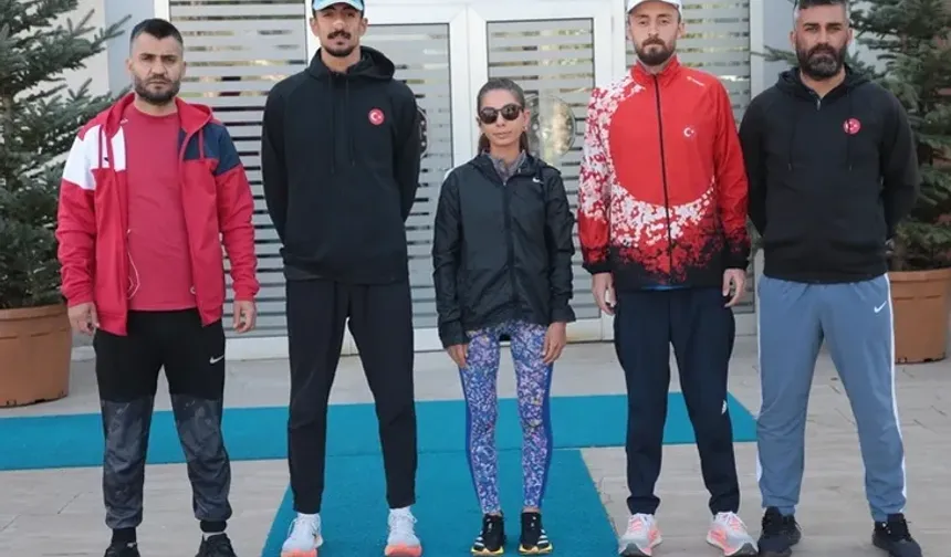 Yürüyüş Milli Takımı Avrupa yolcusu