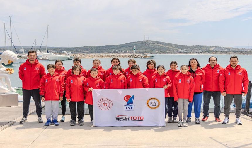 Optimist Milli Takımı, Çeşme Kampını Tamamladı