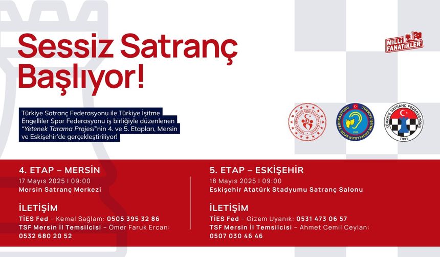 İşitme Engelli Bireyler Satrançla Güçleniyor