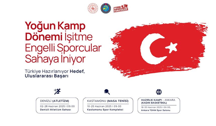 İşitme Engelliler Haziran Ayı Kamp Programı Yayınlandı