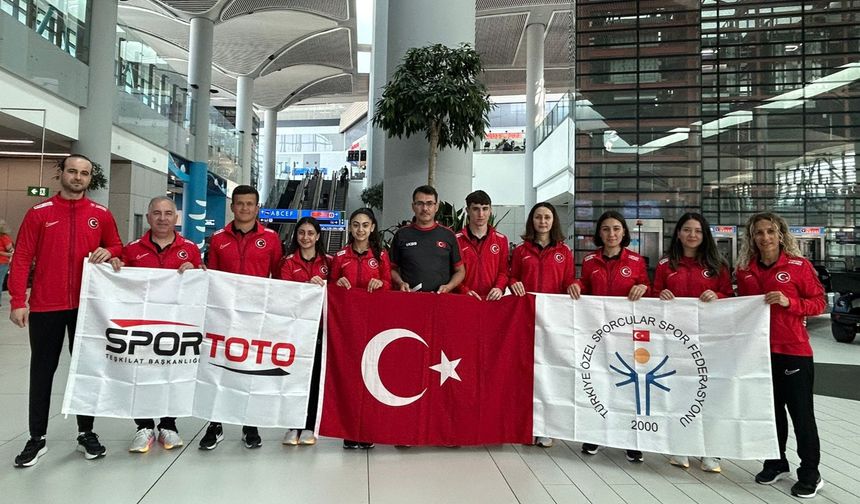Para Masa Tenisi Milli Takımı Çekya’da Türkiye’yi Temsil Edecek
