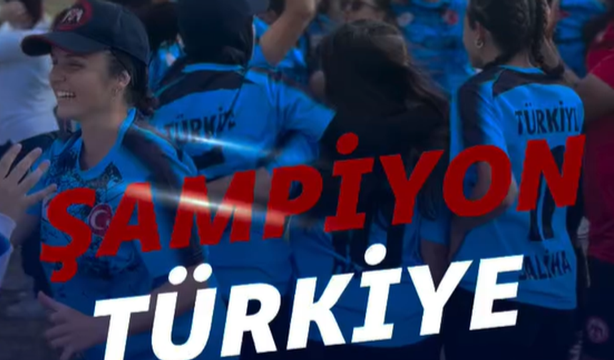 Türkiye Kadın Kriket Milli Takımı İlk Turnuvasında Şampiyon!