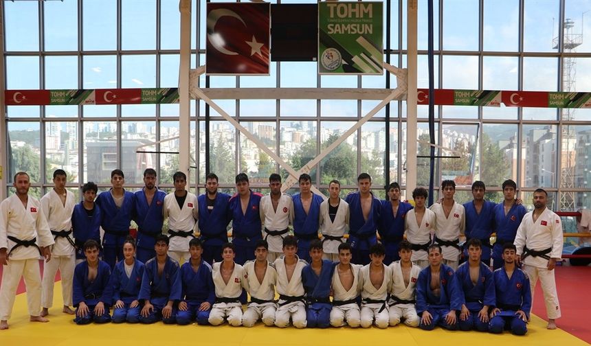 Milli Judocular Samsun TOHM’da Şampiyonluğa Hazır