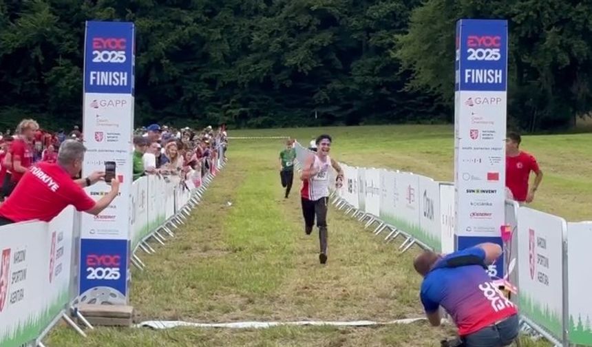 Poyraz Vural Avrupa’da Tarih Yazdı: Oryantiringde 7.lik