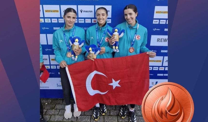 Kadın Yarı Maraton Takımımız FISU 2025’te Bronz Madalya Kazandı