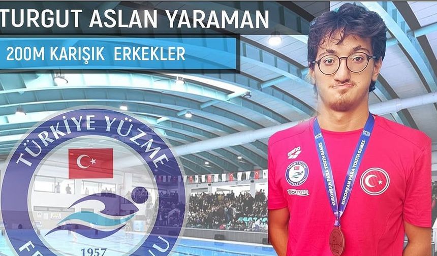 Turgut Aslan Yaraman EPYG 2025’te 200m Karışıkta Gümüş Kazandı