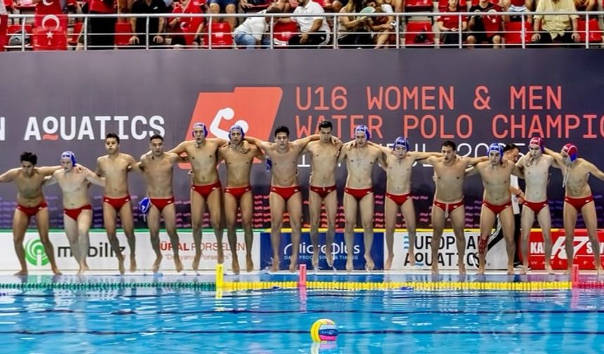 Türkiye Sutopu U16 Takımı, Avrupa Şampiyonası’nda Hollanda’yla Karşılaşıyor