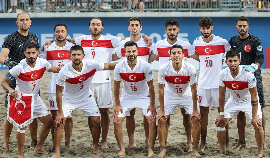 Plaj Futbolu Milli Takımı, Çekya’ya 6-5 Mağlup Oldu