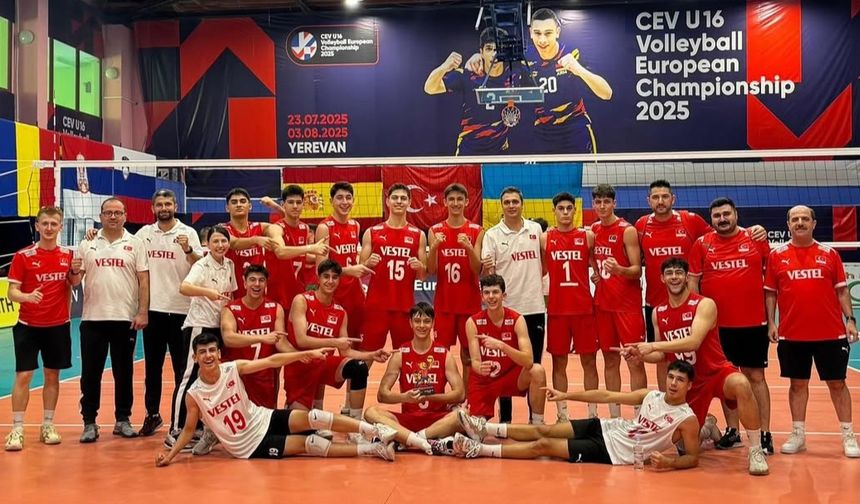U16 Erkek Milli Takımımız Macaristan’ı 3-1 Yendi