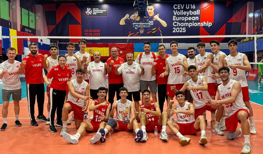U16 Erkek Milli Takımı Bulgaristan’ı 3-1 Yendi