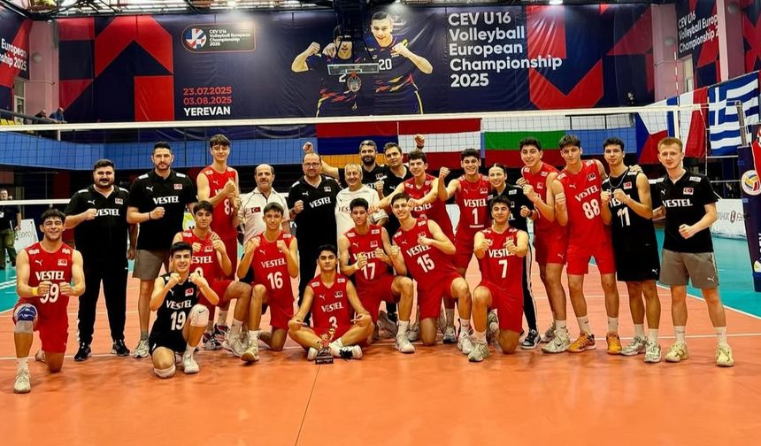 U16 Erkek Milli Takımı Avrupa Şampiyonası’na veda etti