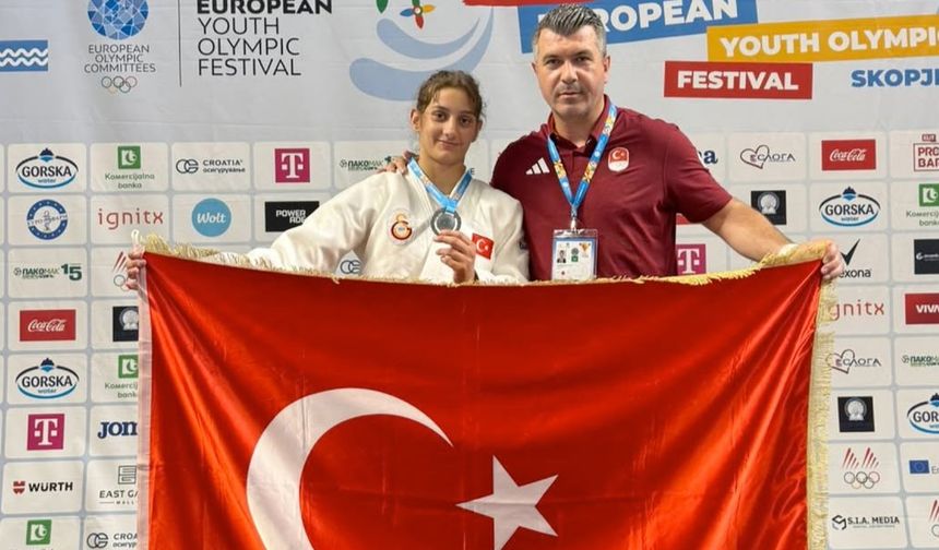 Rümeysa Hatice Kılıçkaya EYOF 2025’te gümüş aldı