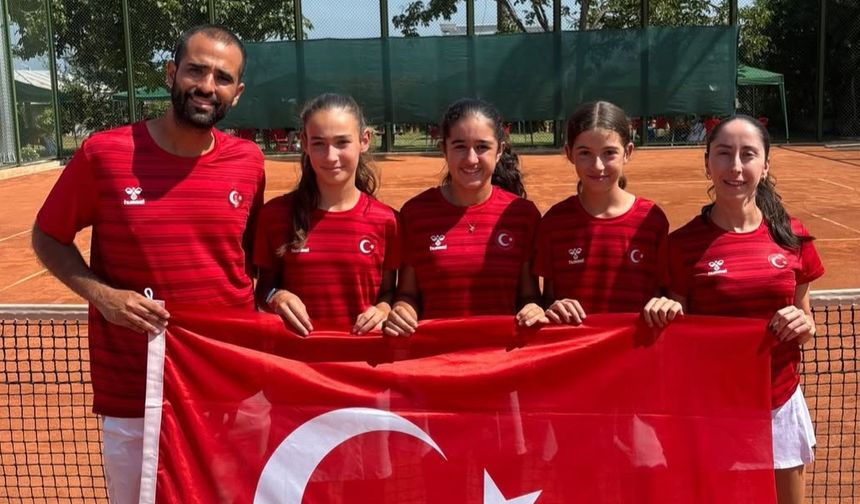 12 Yaş Kız Milli Takımımız Avrupa Yaz Kupası’nda sahada