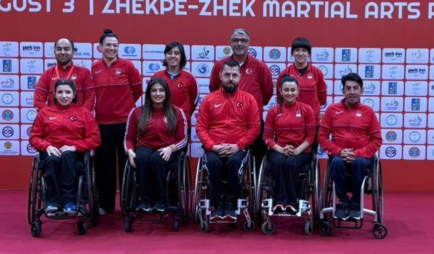 Para Masa Tenisi Milli Takımımız ITTF Para Challenger’da Astana’da