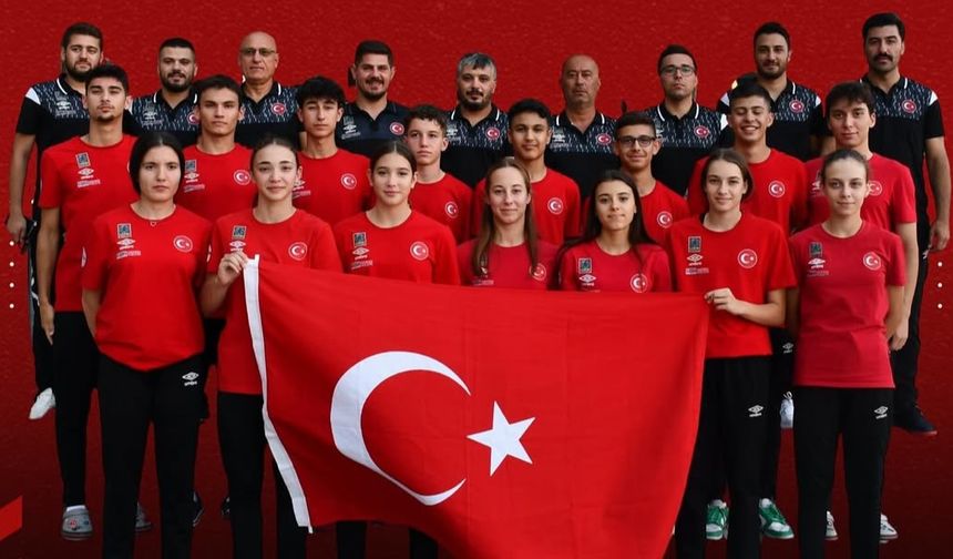U15 Tetratlon ve U19 Avrupa Şampiyonası için yola çıktık