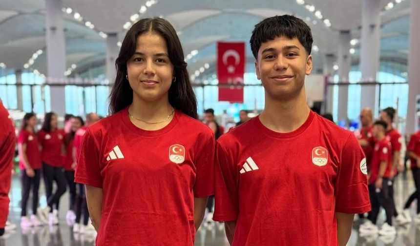 Irmak Rana Yemişen ve Berkay Ceyhan EYOF’ta Grup Lideri Oldu