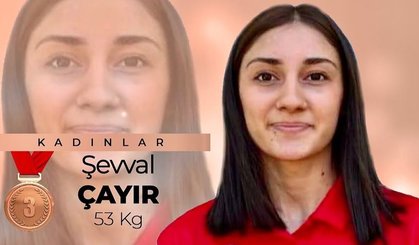 Şevval Çayır U20 Avrupa Şampiyonası’nda Bronz Aldı