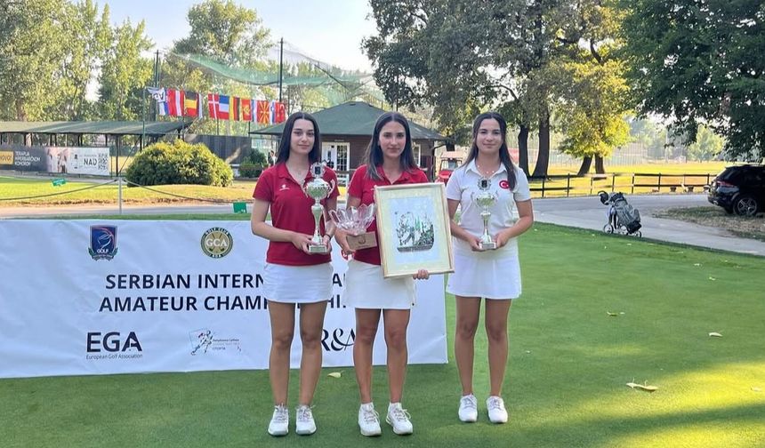 Milli Golfçülerimiz Sırbistan’da Çifte Zaferle Döndü