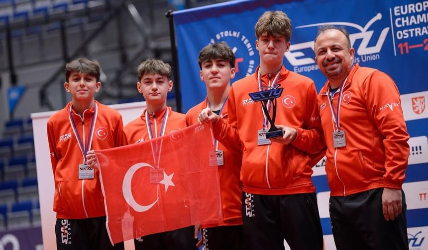 Yıldız Erkek Milli Takımımız Avrupa İkincisi Oldu