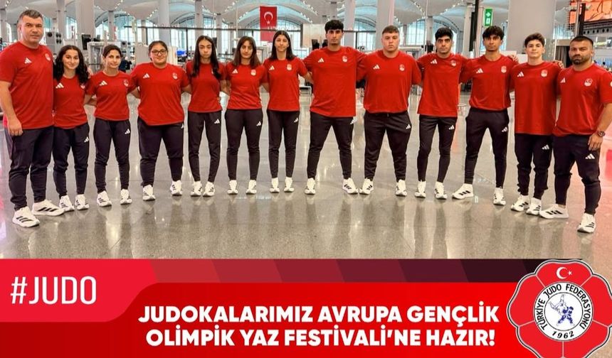 EYOF 2025’te Judocularımız Tatamiye Çıkmaya Hazır