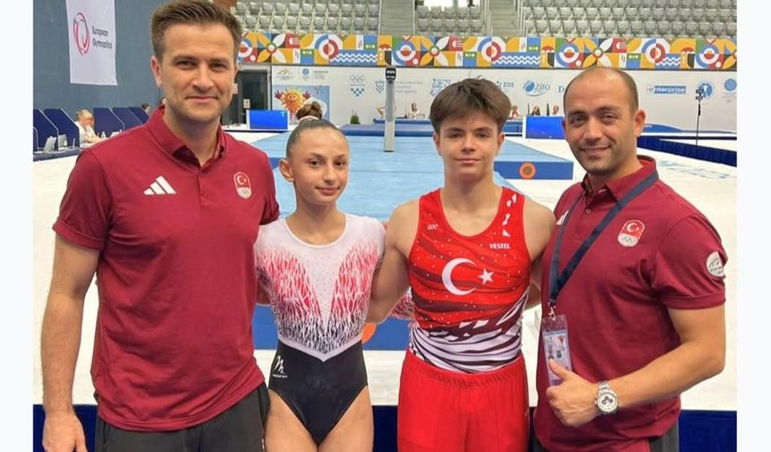 Türk Cimnastikçiden Avrupa Gençlik Olimpiyatı’nda Başarı