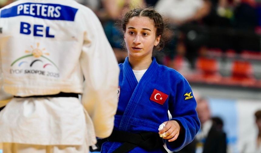 EYOF 2025’te tatami zaferi: Yağmur’dan gümüş madalya