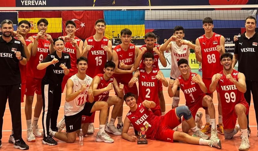 U16 Erkek Milli Takımımız Sırbistan’ı 3-1 yendi