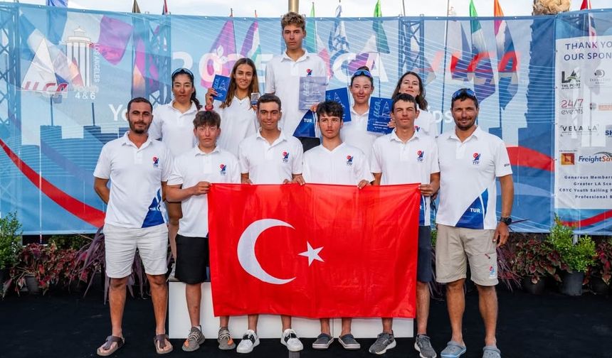 Milli yelkenciler ABD’de 3 madalya kazandı