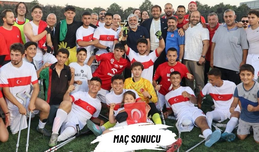 U23 Ampute Milliler Avrupa Para Oyunları’nda Yine Kazandı