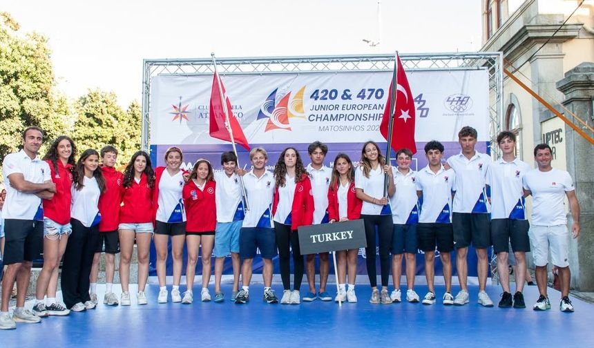 Genç Yelkenciler Avrupa Şampiyonasını Portekiz’de Bitirdi